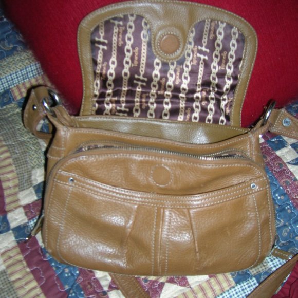 TIGNANELLO Genuine Leather shoulder or crossover bag - Picture 4 of 7